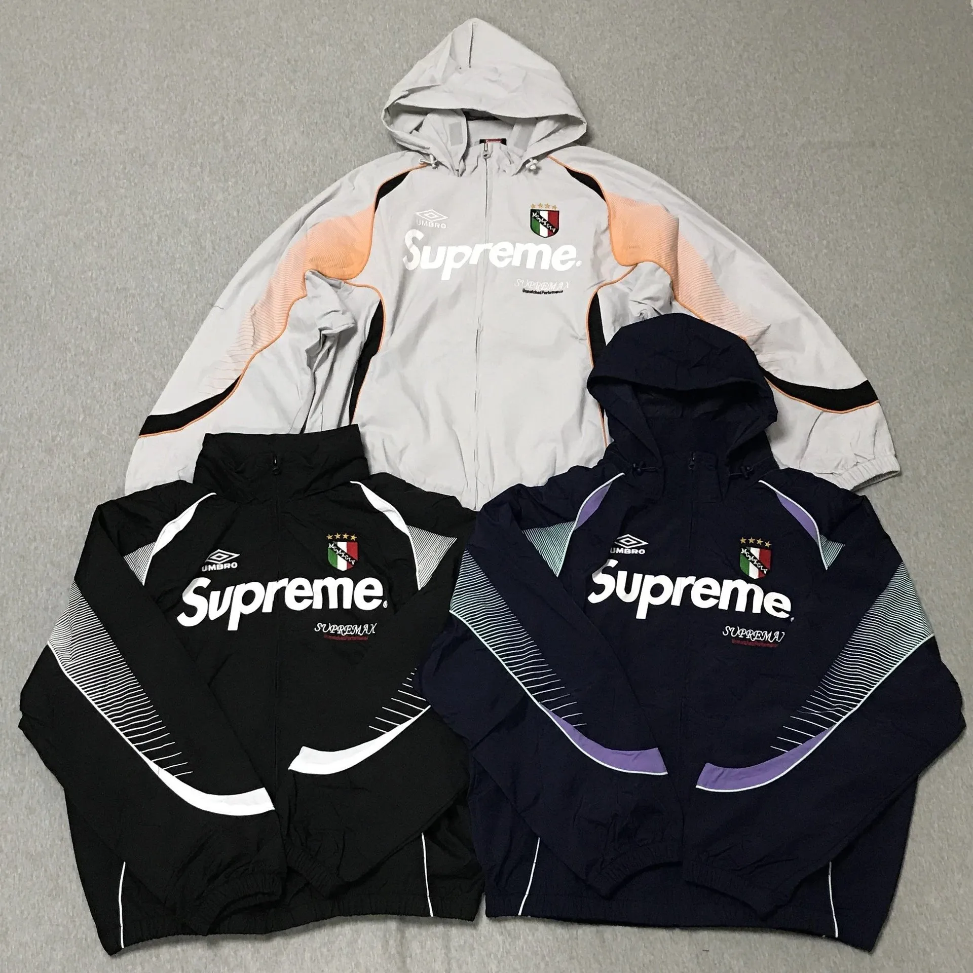 SuÓreme UmÓbro Track Jacket Navy Men's - SS 22 - US (43)