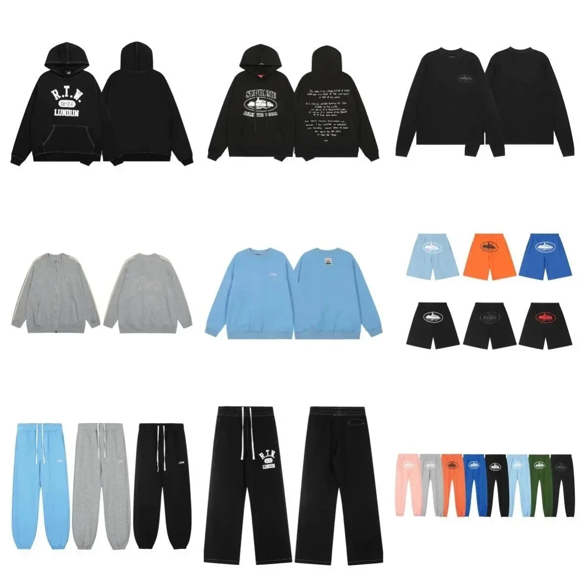 #XRe  男女同款连帽卫衣套装    w2cfashion.cc (8)